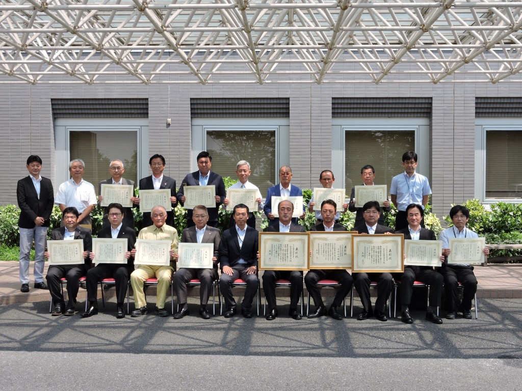 ☆平成27年度　国土交通省関東地方整備局下館河川事務所表彰受賞☆